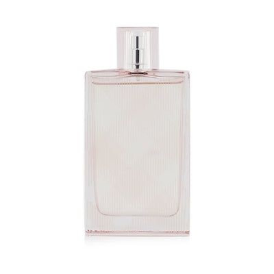 BURBERRY Brit Sheer Eau De Toilette spray bottle with clear pink floral-fruity fragrance for women