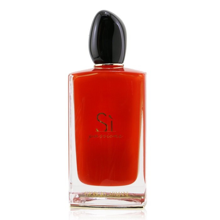 GIORGIO ARMANI - Si Passione Eau De Parfum Spray with floral fruity scent in red bottle and black cap