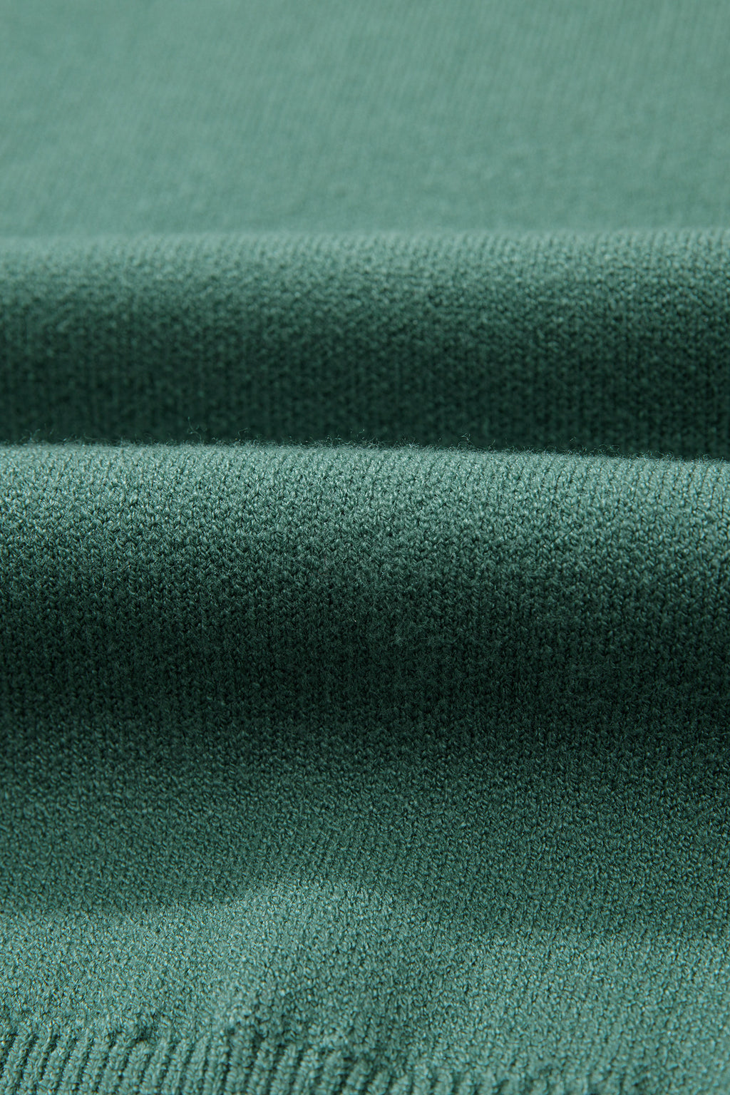 Blackish Green HO HO HO MERRY CHRISTMAS Drop Shoulder Loose Sweater