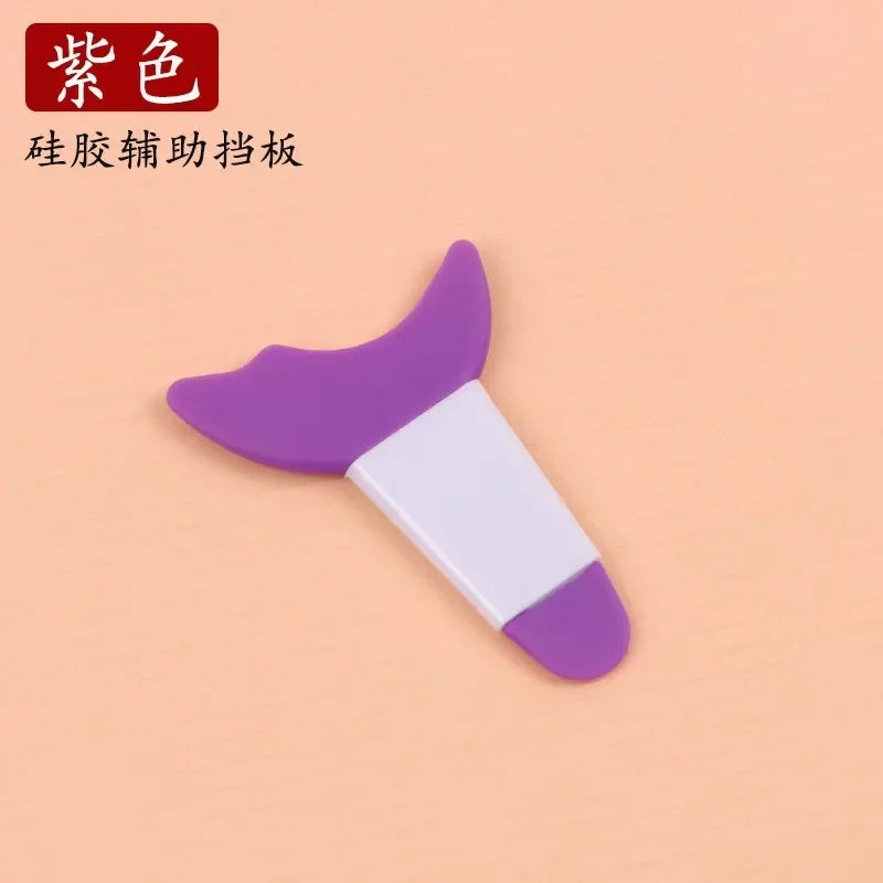 Eyeliner Template Mascara Shield Applicator Multifunctional Silicone Brush Lash Stopper Eye Makeup Tool Eye Makeup Aid
