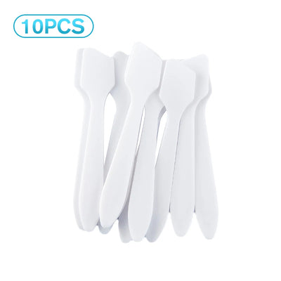 10 Pcs Mini Cosmetic Spatulas Mask Spoons Face Cream Mask Mixed Spoon Beauty DIY Tools Eye Facial Makeup Applicator Sticks