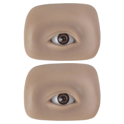 Microblading 5D Eyebrow Tattoo Practice Skin Textured Bionic Silicone Face Smooth Soft For Eyelash Eye Makeup Beauty Tool