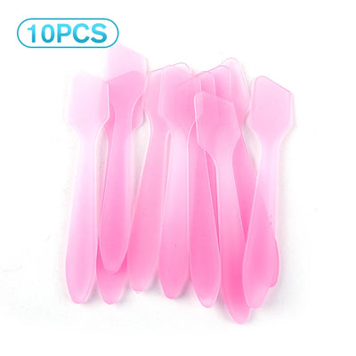 10 Pcs Mini Cosmetic Spatulas Mask Spoons Face Cream Mask Mixed Spoon Beauty DIY Tools Eye Facial Makeup Applicator Sticks