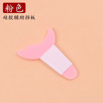 Eyeliner Template Mascara Shield Applicator Multifunctional Silicone Brush Lash Stopper Eye Makeup Tool Eye Makeup Aid