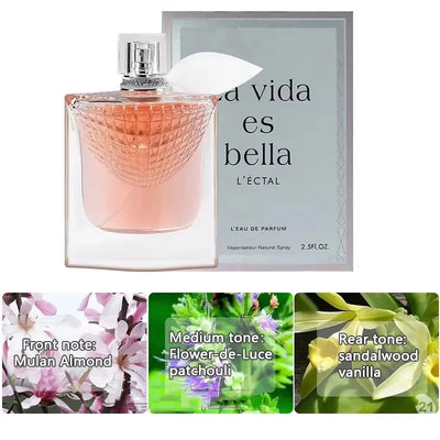 75ml Women’s Perfume – True Love Rose Scent, Long-Lasting Fresh Natural Fragrance for Romantic and Elegant Daily Wear