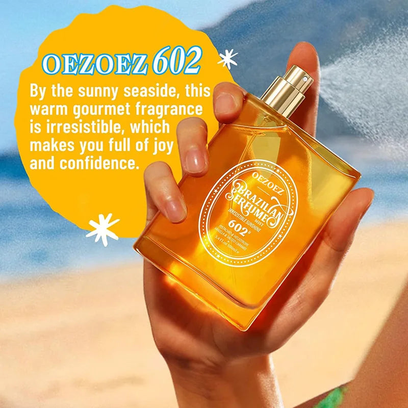 Women Perfume 100ml Caramel Vanilla Flavor Fresh Natural Charming Irresistible Sun Gourmet Longlasting Fragrance Brand Bodyspray