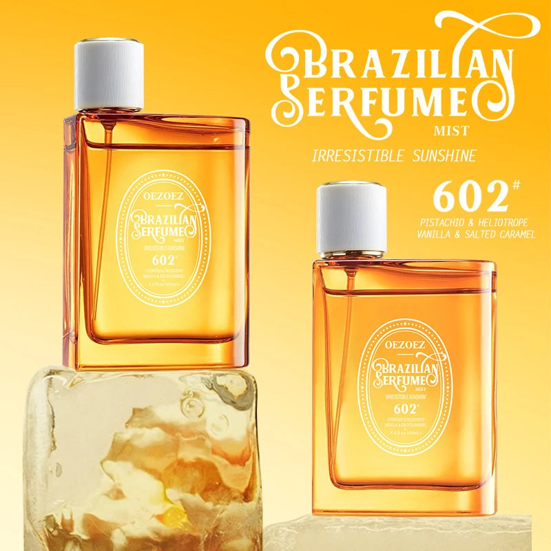 Women Perfume 100ml Caramel Vanilla Flavor Fresh Natural Charming Irresistible Sun Gourmet Longlasting Fragrance Brand Bodyspray