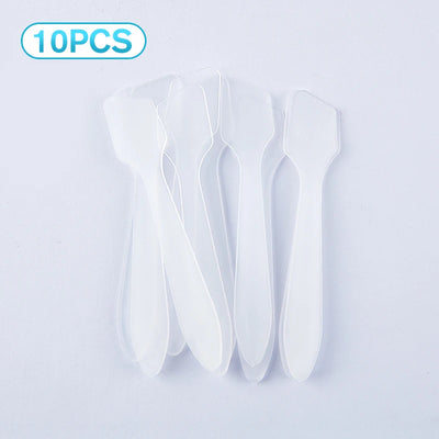 10 Pcs Mini Cosmetic Spatulas Mask Spoons Face Cream Mask Mixed Spoon Beauty DIY Tools Eye Facial Makeup Applicator Sticks