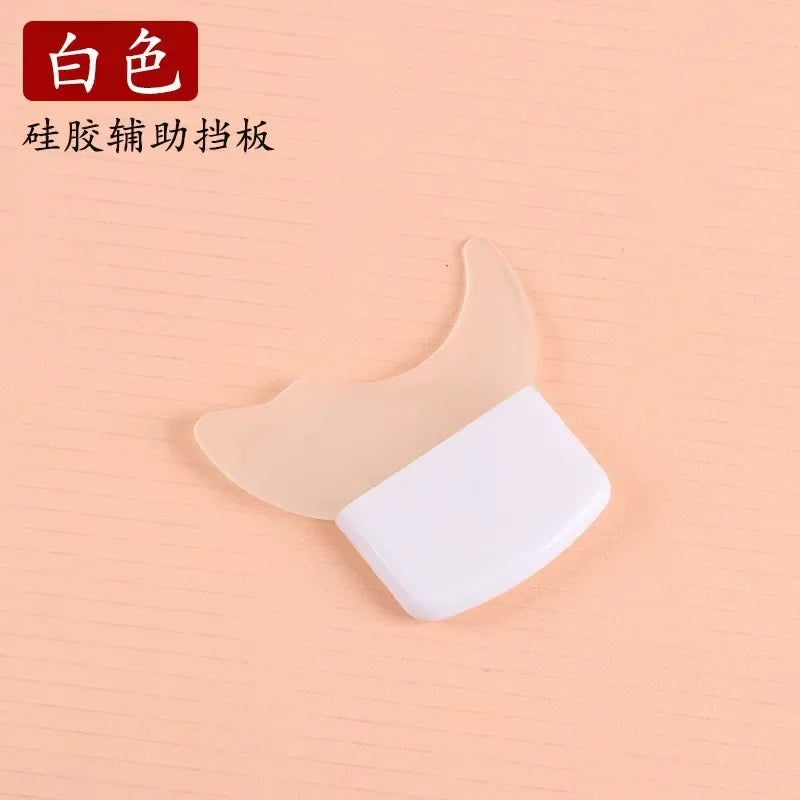 Eyeliner Template Mascara Shield Applicator Multifunctional Silicone Brush Lash Stopper Eye Makeup Tool Eye Makeup Aid