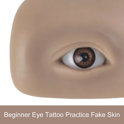 Microblading 5D Eyebrow Tattoo Practice Skin Textured Bionic Silicone Face Smooth Soft For Eyelash Eye Makeup Beauty Tool