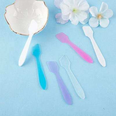 10 Pcs Mini Cosmetic Spatulas Mask Spoons Face Cream Mask Mixed Spoon Beauty DIY Tools Eye Facial Makeup Applicator Sticks