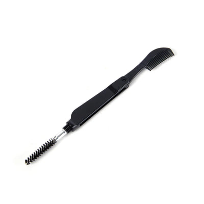 Dual Purpose Double Head Stainless Comb Eyelash Eyebrow Comb Makeup Mascara Brush Eyelash Wands Make Up Tools Щеточка Для Ресниц